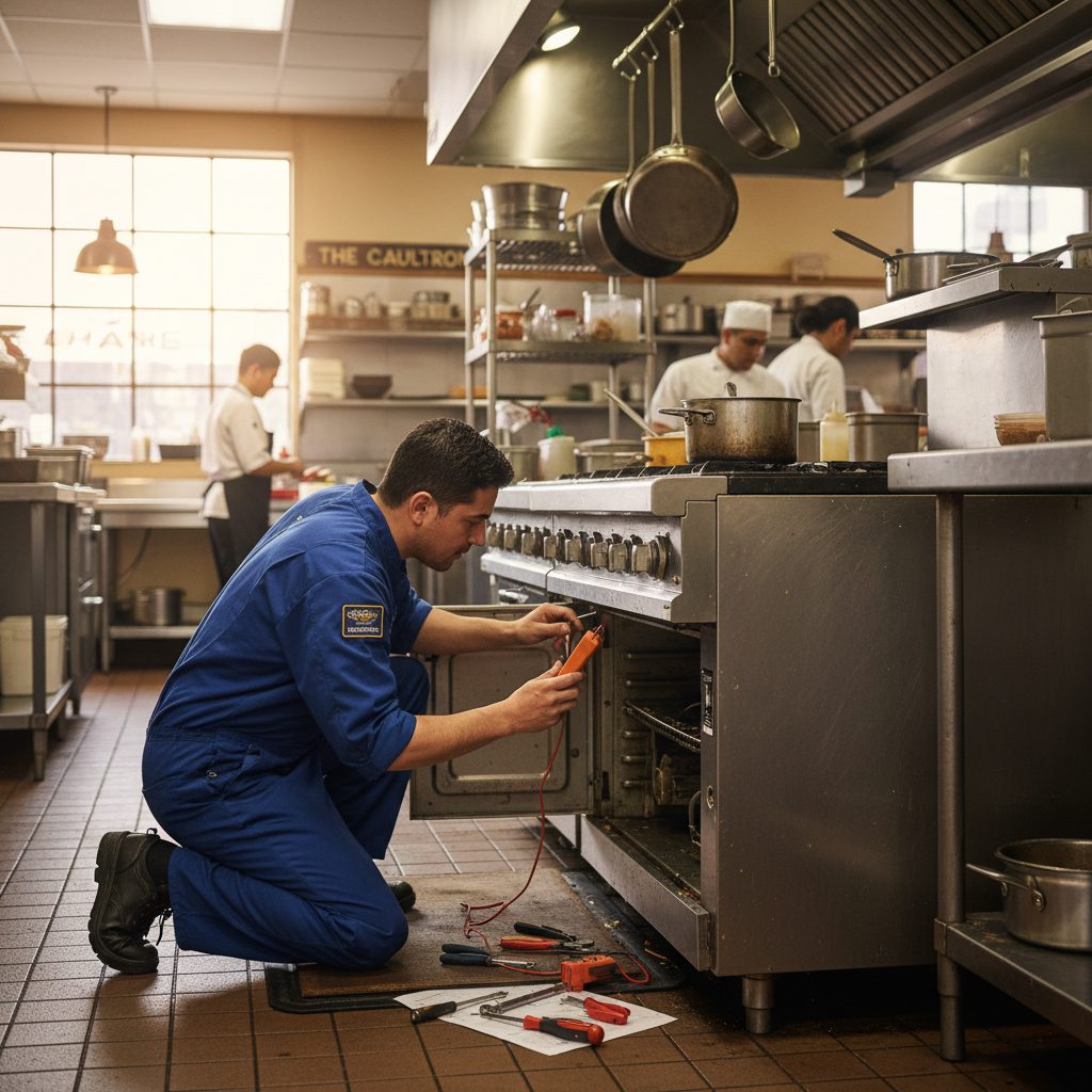 Emergency Appliance Repair performed by a Stockton Appliance Repair technician in Stockton, CA